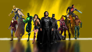 Dynamic Members Of The Justice League Unlimited In Action. Wallpaper