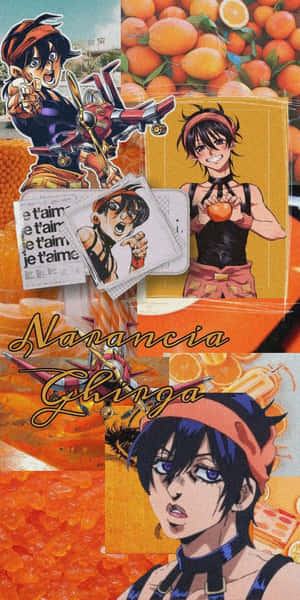 Dynamic Narancia Ghirga Wallpaper Wallpaper