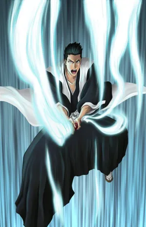 Dynamic Portrait Of Isshin Kurosaki Wallpaper