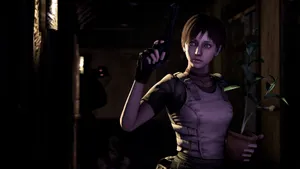 Dynamic Portrait Of Rebecca Chambers Wallpaper