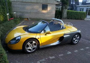 Dynamic Renault Sport Spider On The Road Wallpaper