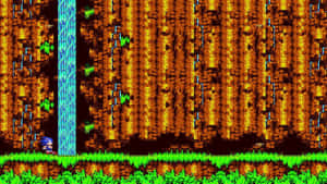 Dynamic Sonic Cd Adventure Wallpaper