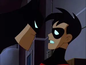 Dynamic Tim Drake In Action Wallpaper