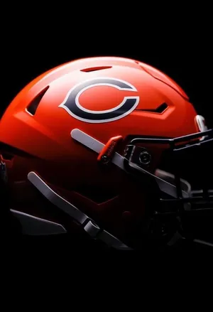 Dynamic View Of A High-quality Football Helmet Wallpaper