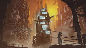 Dystopian Industrial Landscape.jpg Wallpaper