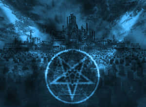 Dystopian_ Infernal_ Landscape Wallpaper