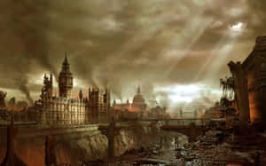 Dystopian London Apocalypse Wallpaper