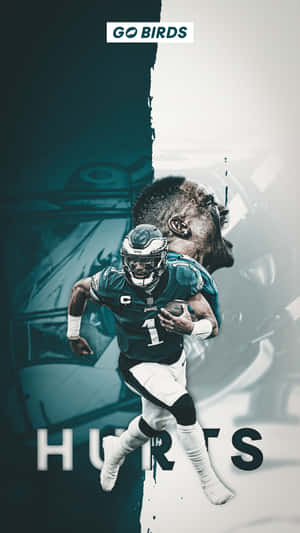 Eagles Football Hurts Graphics Wallpaper