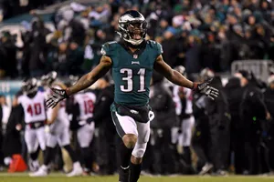 Eagles Player Jalen Mills Celebration Wallpaper