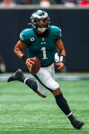 Eagles Quarterbackin Action Wallpaper