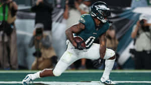 Eagles Running Back Action Shot Wallpaper