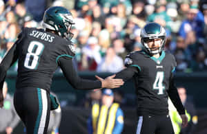 Eagles Special Teams Handshake Wallpaper