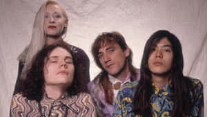 Early Smashing Pumpkins Band Photo Wallpaper