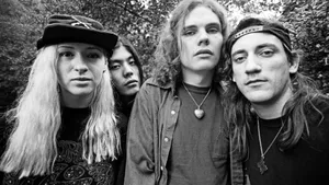 Early Smashing Pumpkins Band Photo Wallpaper