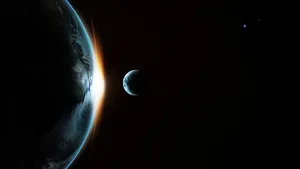 Earth From A Different Perspective Wallpaper