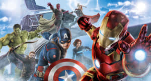 Earth's Mightiest Heroes, The Avengers. Wallpaper