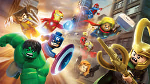 Earth's Mightiest Heroes Unite Wallpaper