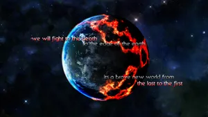 Earth Space Battle Cry Wallpaper