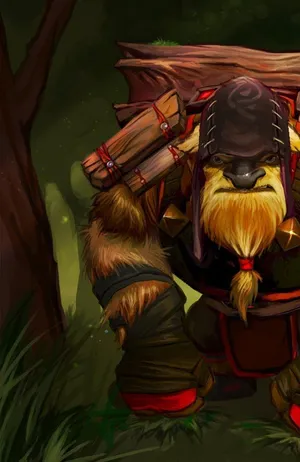 Earthshaker In Action Amidst Rocky Battlefield Wallpaper