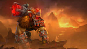 Earthshaker Roaring In Battle Wallpaper