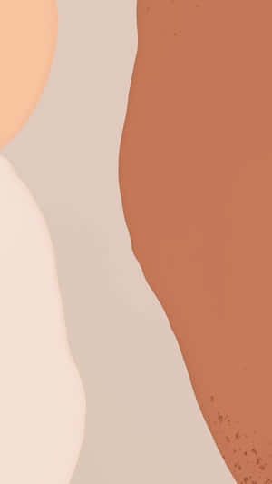 Earthy_ Abstract_ Curves Wallpaper