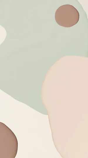 Earthy_ Abstract_ Shapes_ Art Wallpaper