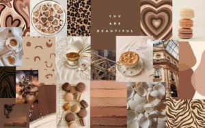 Earthy Tones Collage_ Aesthetic Moodboard.jpg Wallpaper