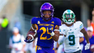 East Carolina Running Back Action Wallpaper