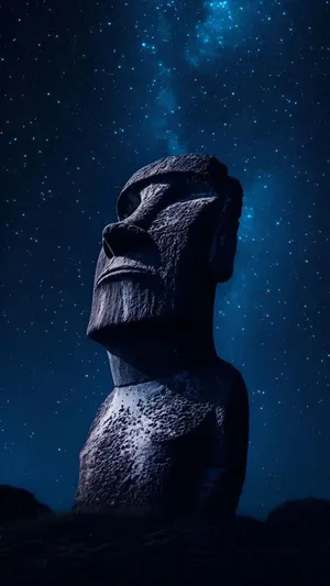 Easter Island Moai Statue Wallpaper