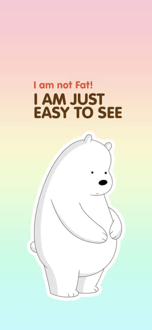 Easyto See Aesthetic Bear Wallpaper