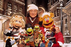 Ebenezer Scrooge In A Muppet's Christmas Carol Wallpaper