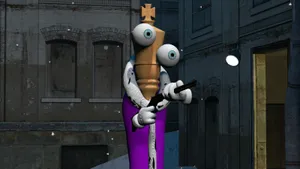 Eccentric_ Animated_ Bishop_ Character Wallpaper