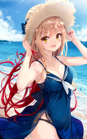 Ecchi On Vacation Wallpaper