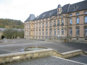 Echternach Abbey Exterior Wallpaper