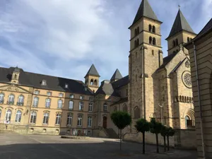 Echternach Abbey Exterior Wallpaper