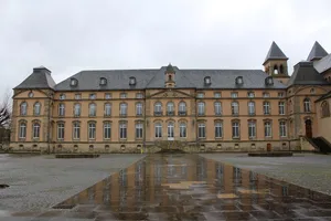 Echternach Abbey Rainy Day Wallpaper