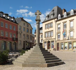 Echternach Market Square Monument Wallpaper