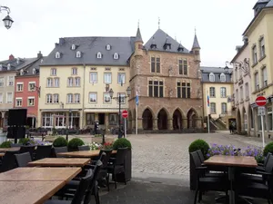 Echternach Town Square Luxembourg Wallpaper