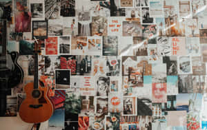 Eclectic Musicand Memories Collage Wallpaper