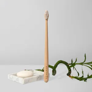 Eco Friendly Bamboo Toothbrush Setup Wallpaper