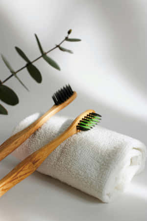 Eco Friendly Bamboo Toothbrushes Wallpaper