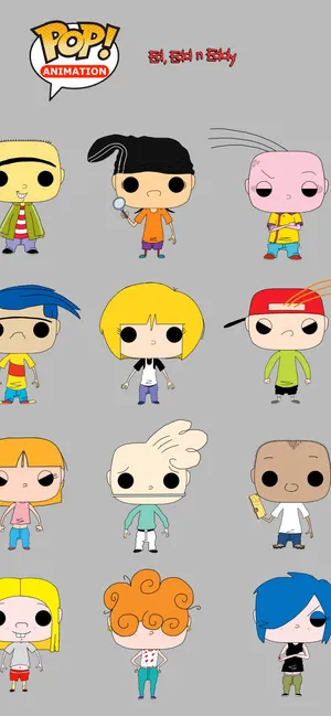 Ed, Edd N Eddy Funko Pop Wallpaper