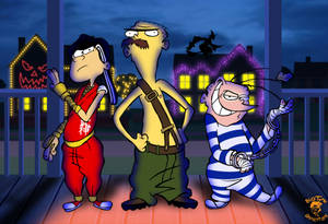 Ed Edd N Eddy Halloween Party Wallpaper