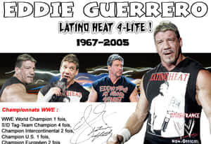 Eddie Guerrero, The Iconic Wwe Superstar Wallpaper