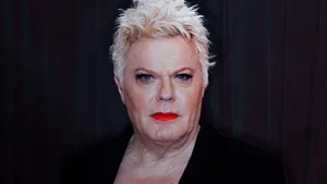 Eddie Izzard On Stage Wallpaper