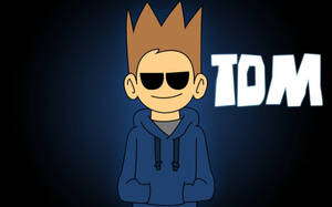 Eddsworld Tom Wearing Cool Shades Wallpaper