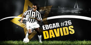 Edgar Davids #26 Graphic Design Wallpaper