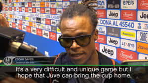 Edgar Davids Juventus Former Footballer Wallpaper