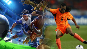 Edgar Davids Vector Design Wallpaper