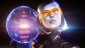 Edi, The Advanced Ai Companion From Mass Effect Wallpaper